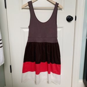 SOLD ANTHRO Maeve Colorblock Tank Dress